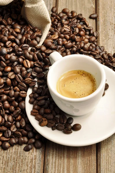 En kopp kaffe — Stockfoto