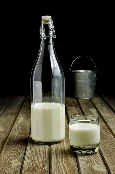 stock image Milk composition