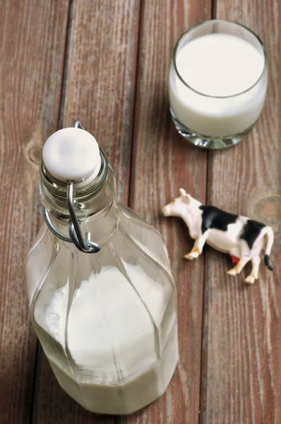 Milchzusammensetzung — Stockfoto