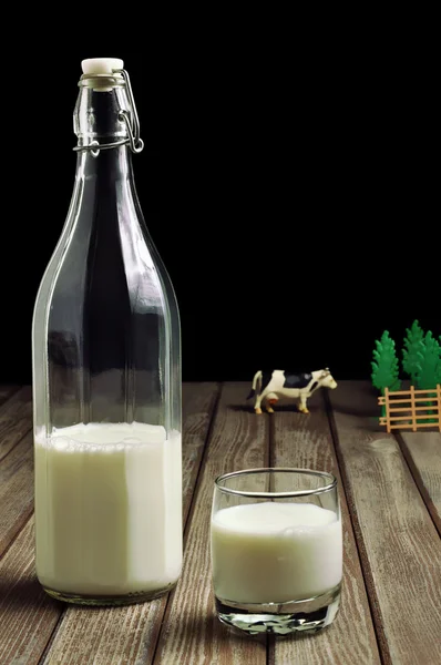 Σύνθεση γάλακτος Εικόνα Αρχείου