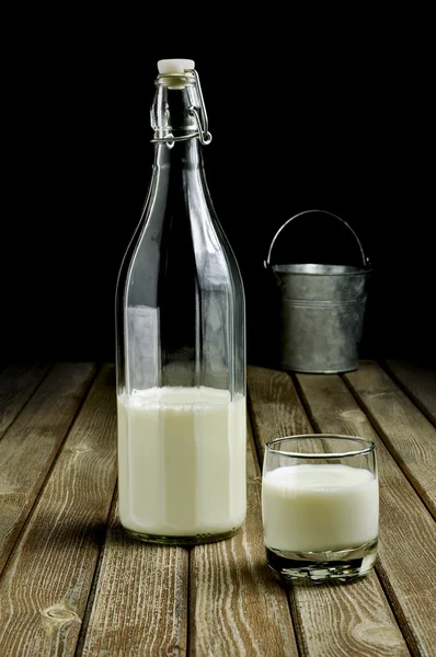 Mjölkkomposition Royaltyfria Stockfoton