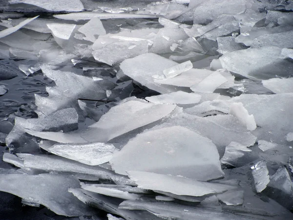 壊れた氷川 — ストック写真