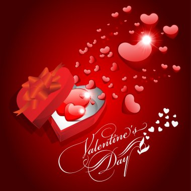 Happy Valentine's Day Card clipart