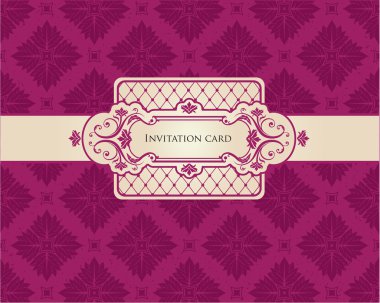 Vintage Invitations clipart