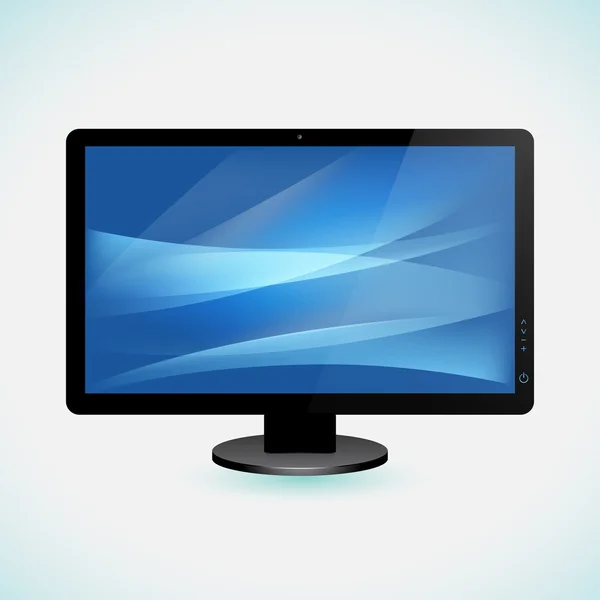 stock vector Balck TV, LCD, Monitor