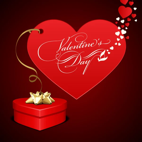 Buon San Valentino card Illustrazioni Stock Royalty Free