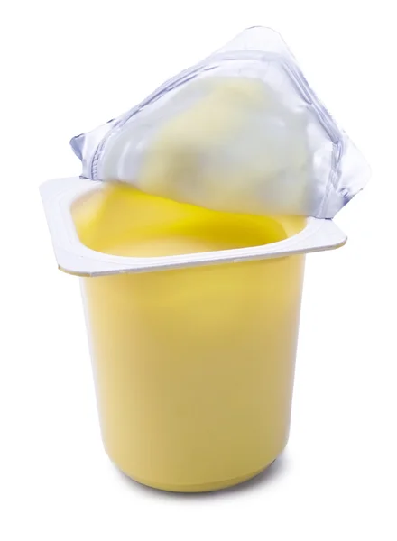 Yoghurt från aprikoser — Stockfoto
