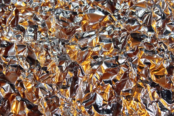 Crushed foil — Stock Photo, Image