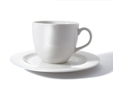 Cup on a saucer clipart