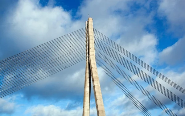 De Lijkwade brug, riga — Stockfoto