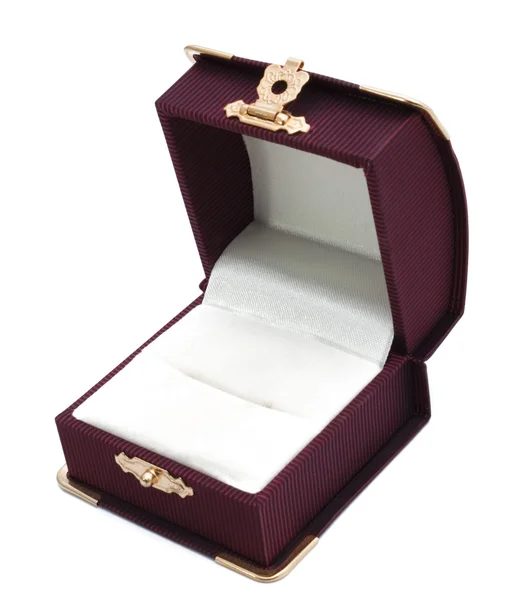 Dárková krabička na prsten — Stock fotografie