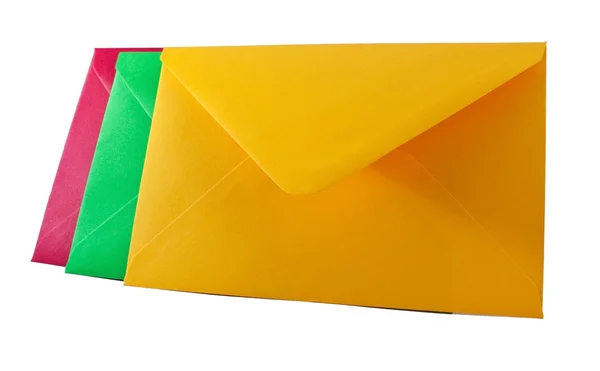 Três envelopes fechados — Fotografia de Stock