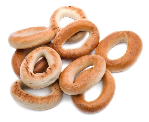 stock image A lot of delicious bagels