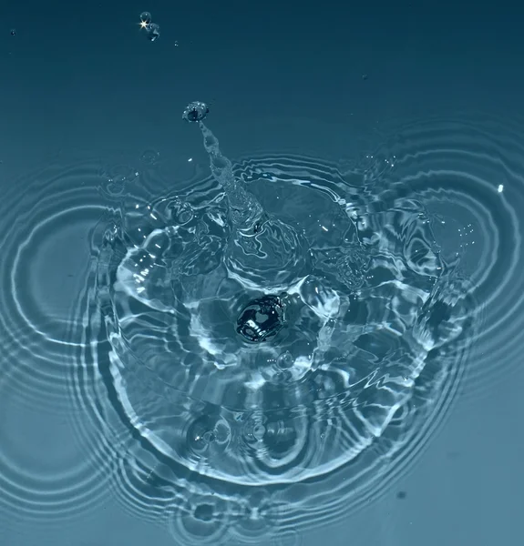 Water splash texture — Stock Photo, Image