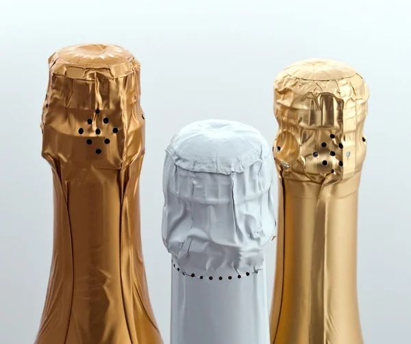 Three bottle tops — Stock Photo, Image