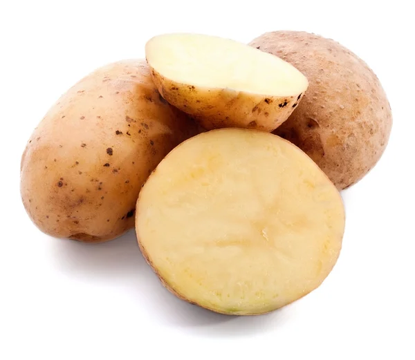 Fette di patate e patate — Foto Stock