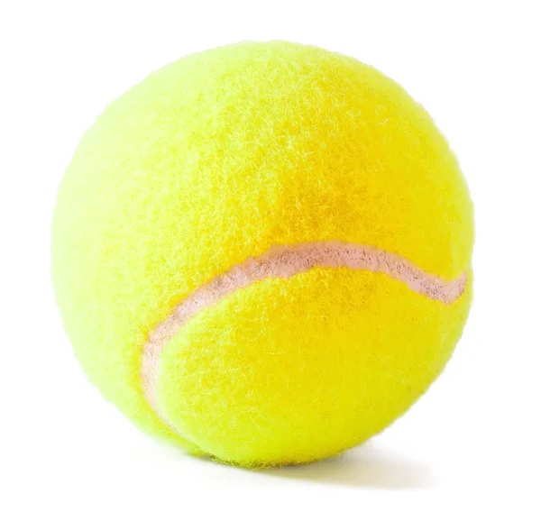 Palla da tennis sul bianco — Foto Stock