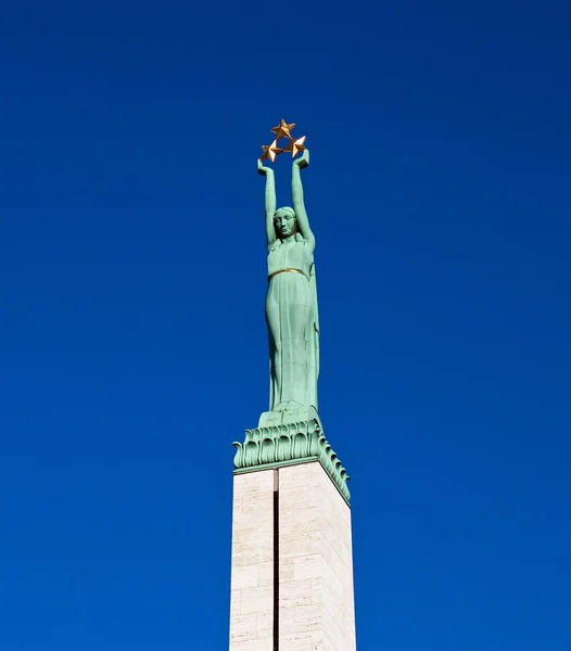 Milda - Monumento à liberdade da Letónia — Fotografia de Stock