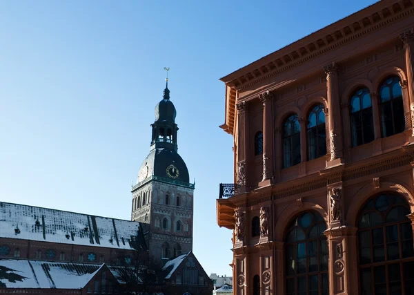 Die Kuppelkathedrale von Riga, Lettland — Stockfoto
