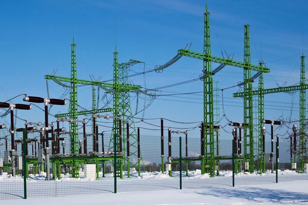 stock image Electric station