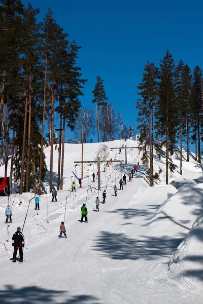 Esquí de montaña — Foto de Stock