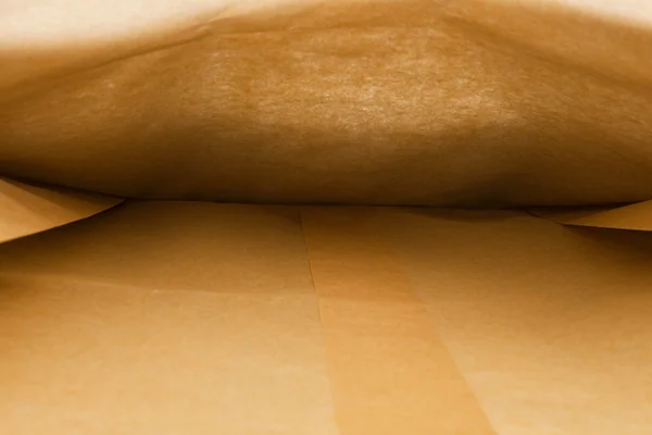 Paper bag inside — Stock Photo, Image