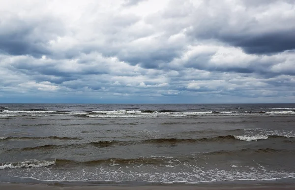 Mer Baltique nuageuse — Photo
