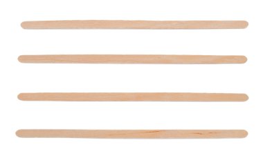 Wooden stirrer sticks clipart