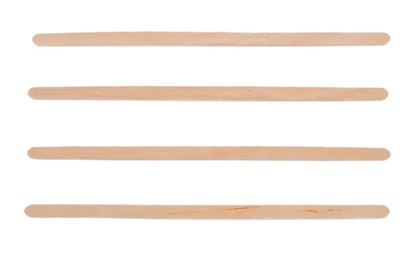 Fából készült keverő pálca — Stock Fotó