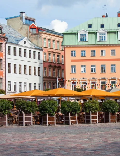 Zentrum der alten Riga — Stockfoto