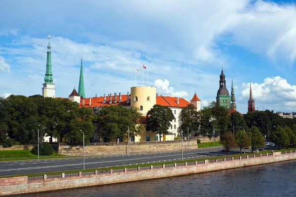 Łotewski prezydent zamek — Zdjęcie stockowe