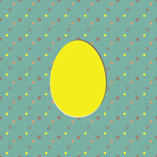Easter eggs on vintage background — Stock Photo, Image