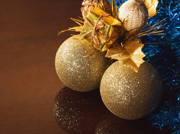Bolas de árbol de Navidad — Foto de Stock