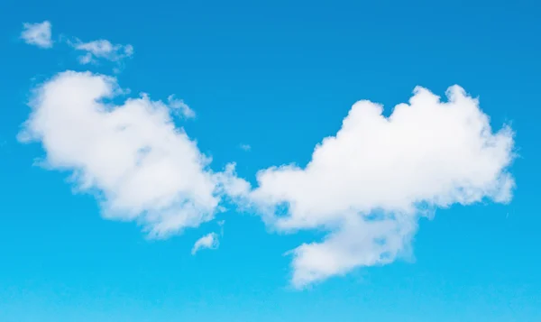 Два облака — стоковое фото