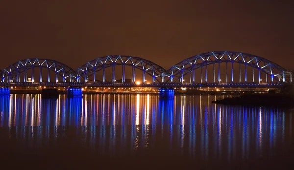 Riga bridge — Stockfoto