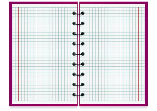 Notebook — Stock Vector