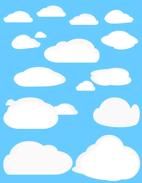 Clouds — Stock Vector