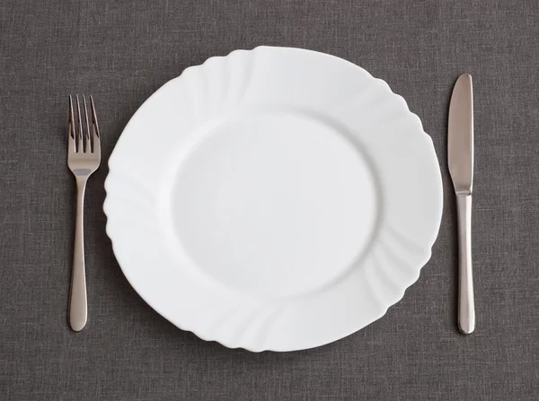 Instellen voor het diner — Stockfoto