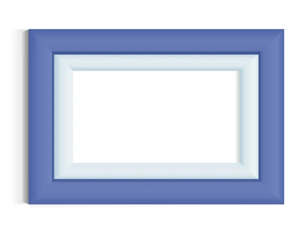 Witte frame voor foto 's — Stockvector