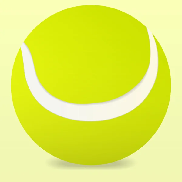 Tennis ball — Stock Vector