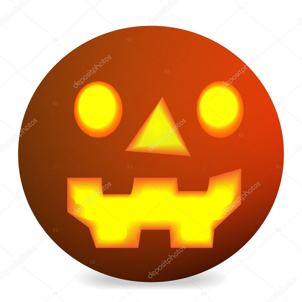 Halloween pumpkin vector