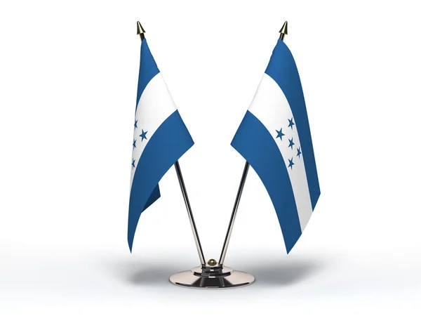 Minyatür (izole Honduras bayrağı) — Stok fotoğraf