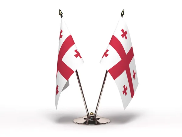 Мініатюрні прапор Грузії (ізольовані) — стокове фото