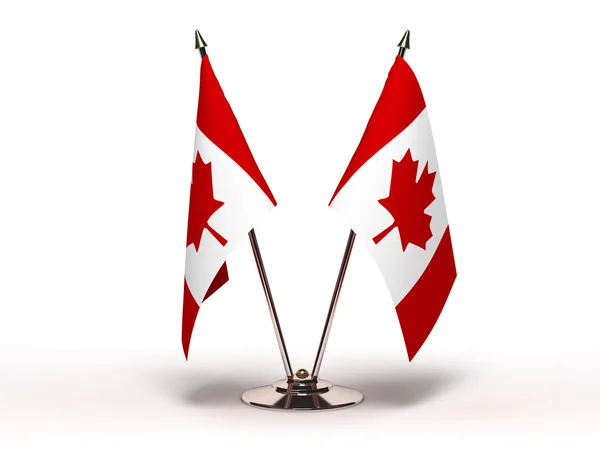 Bandera miniatura de Canadá —  Fotos de Stock