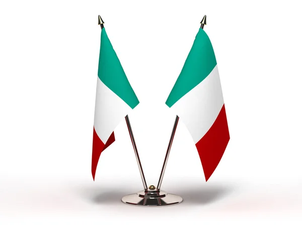 Мініатюрні прапор Італії — стокове фото