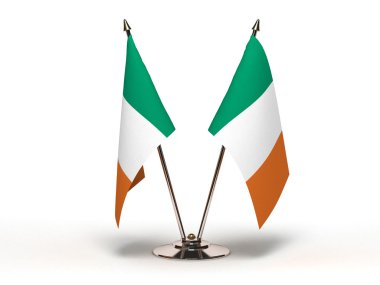 Miniature Flag of Ireland (Isolated) clipart