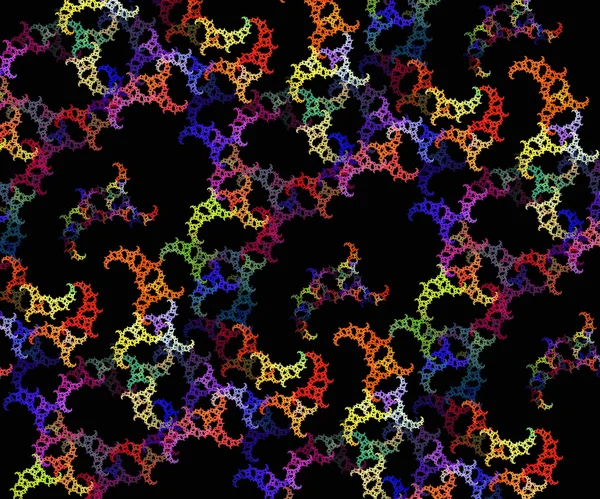 Patrón fractal abstracto. Gráficos generados . — Foto de Stock