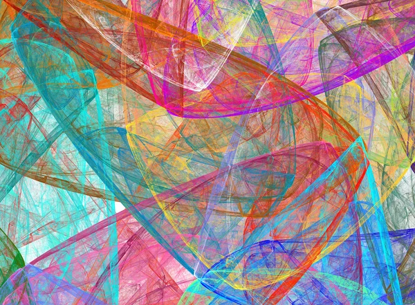 Multicolor fractal background — Stock Photo, Image