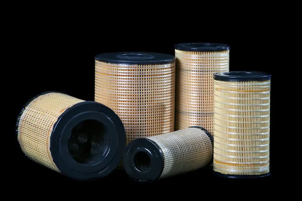 Brand new automotive oil filter cartridge — Stock Photo, Image