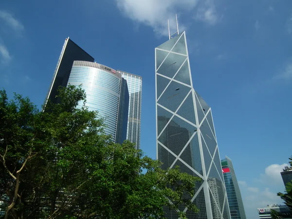 Hong Kong Bank of China Edifícios — Fotografia de Stock
